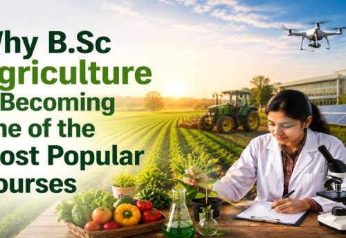 Students learning practical farming in B.Sc Agriculture at the College of Agriculture, Mahad – Raigad Educational Campus, one of the best agriculture colleges in Raigad.