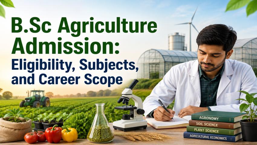 B.Sc Agriculture Admission at Raigad Educational Campus, Mahad